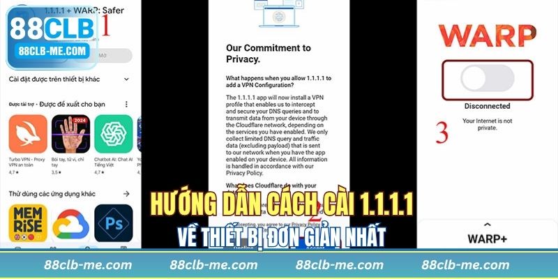 Hướng Dẫn Cách Cài 1.1.1.1 Về Thiết Bị Đơn Giản Nhất