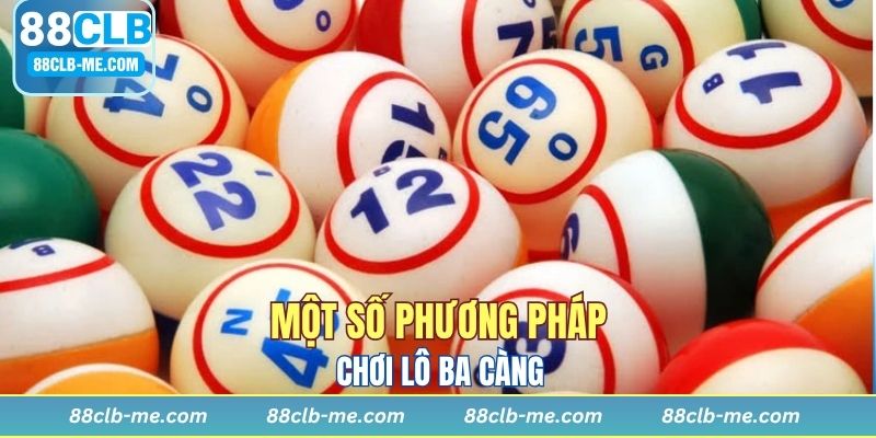 Đánh đề 3 càng theo ngày chẵn/lẻ được áp dụng phổ biến