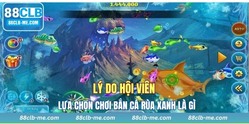 Những điểm nổi bật của game săn cá rùa xanh