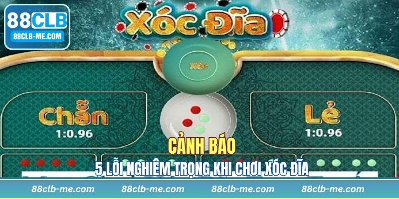 Những sai lầm cần tránh